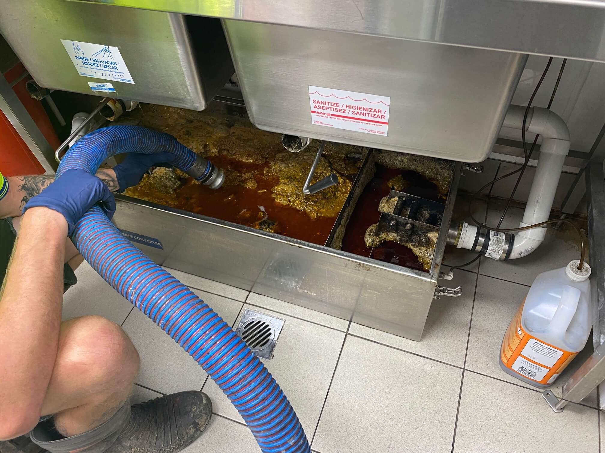 Grease Trap Cleaning in Arbutus